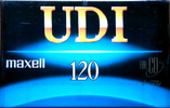 Compact Cassette Maxell UDI / UD1 120 "UD1-120G" Type I Normal 1994 Japan