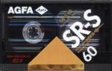 Compact Cassette AGFA SR-S 60 Type II Chrome 1989 Europe