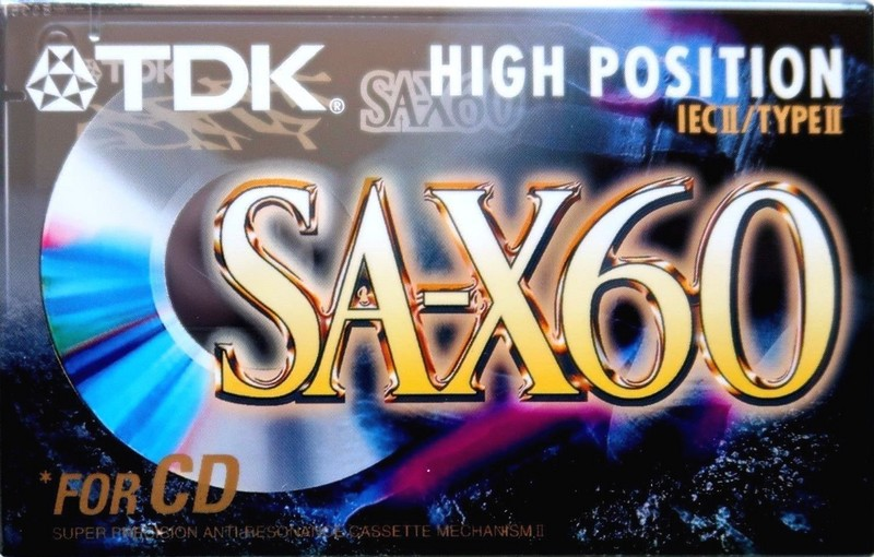 Compact Cassette: TDK  - SA-X 60