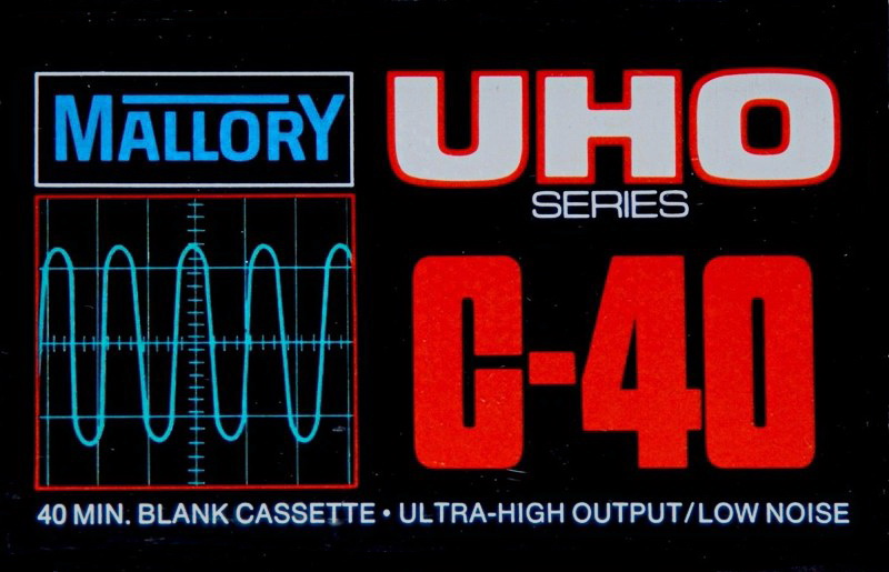 Compact Cassette:  Mallory - UHO 40