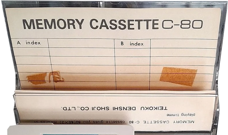 Compact Cassette Memory 80 Type I Normal 1970 Japan