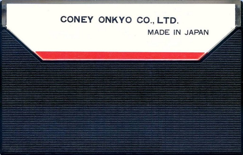 Compact Cassette Conion 60 Type I Normal 1986 Japan