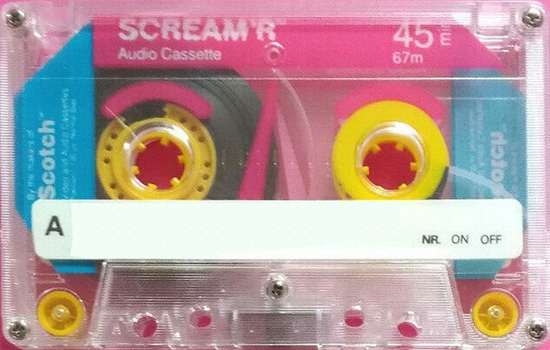 Compact Cassette Scotch Scream`R 45 Type I Normal 1990 North America