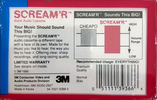 Compact Cassette Scotch Scream`R 45 Type I Normal 1990 North America