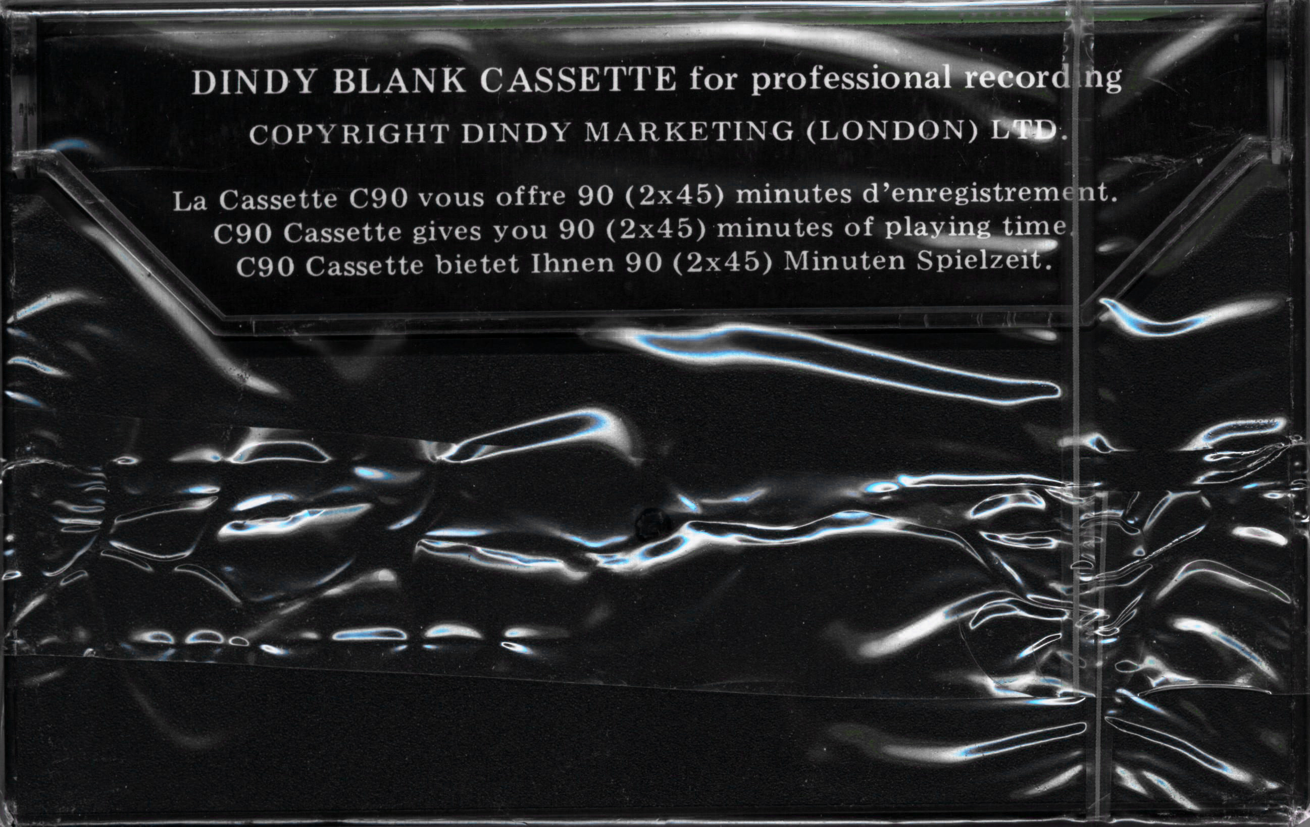 Compact Cassette Dindy Super 90 Type I Normal 1978 Europe