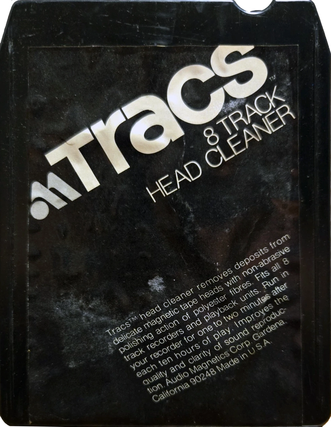 TRACK-8 Tracs Cleaning Cassette 1972 USA