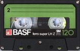 Compact Cassette BASF Ferro Super LH I 120 Type I Normal 1977 Europe