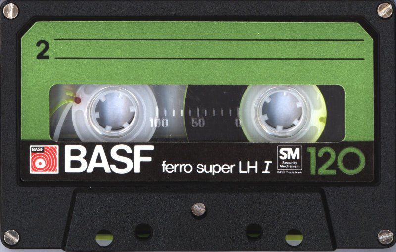 Compact Cassette: BASF  - Ferro Super LH I 120