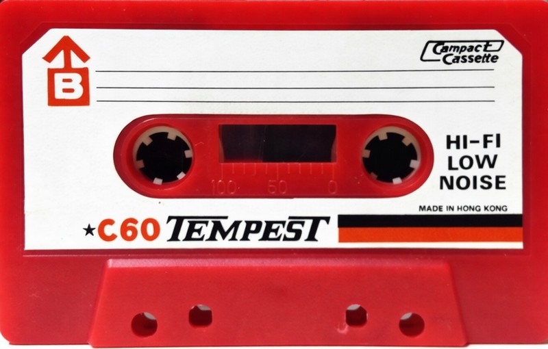 Compact Cassette Tempest 60 Type I Normal Hong Kong