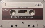 Compact Cassette BRG 60 "M 60" Type I Normal Hungary