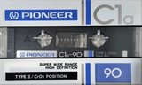 Compact Cassette Pioneer C1 90 "C1a" Type II Chrome 1982 Japan