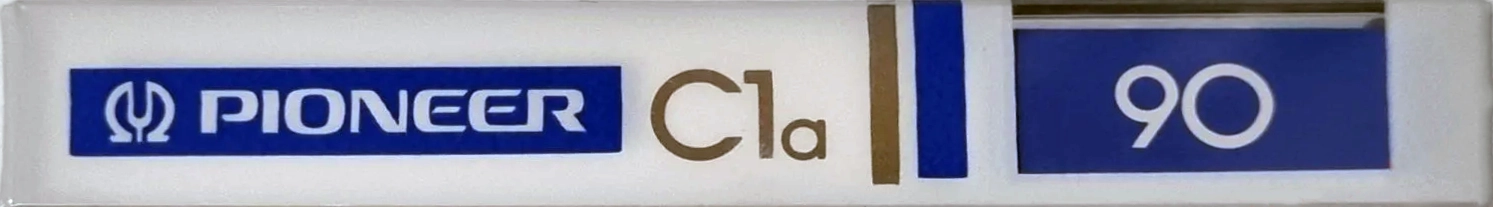 Compact Cassette Pioneer C1 90 "C1a" Type II Chrome 1982 Japan