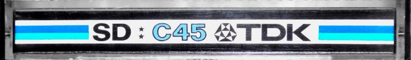 Compact Cassette TDK SD 45 Type I Normal 1973 Japan