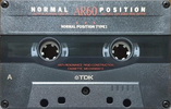 Compact Cassette TDK AR 60 "AR-60A" Type I Normal 1993 Japan