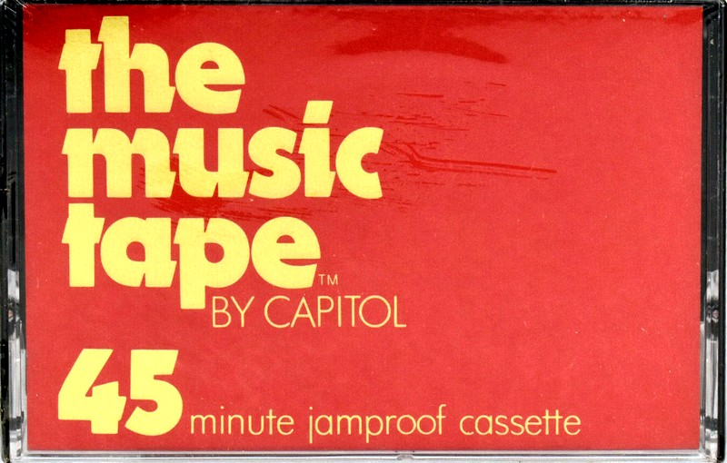 Compact Cassette:  Capitol - The Music Tape 45