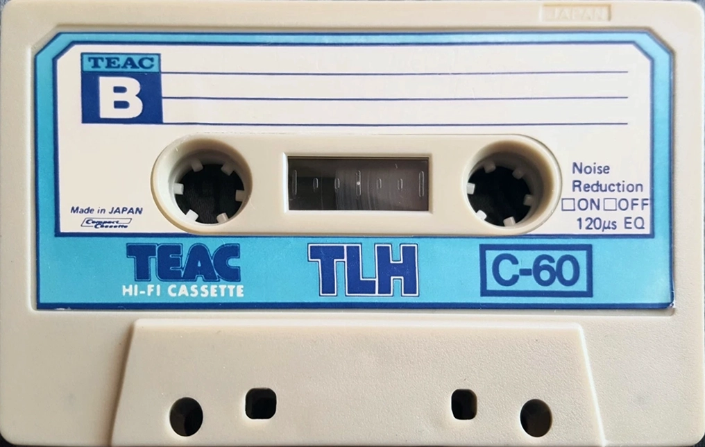 Compact Cassette Teac TLH 60 Type I Normal 1975 Japan