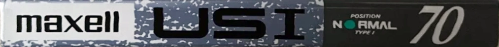 Compact Cassette Maxell US 70 "USI 70" Type I Normal 1990 Japan