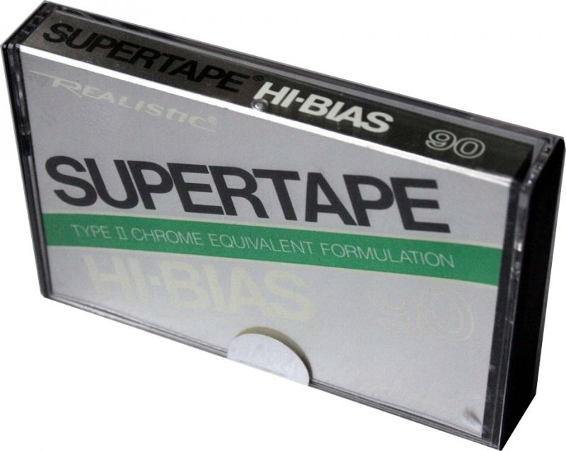 Compact Cassette: Radio Shack SUPERTAPE - HI-BIAS 90