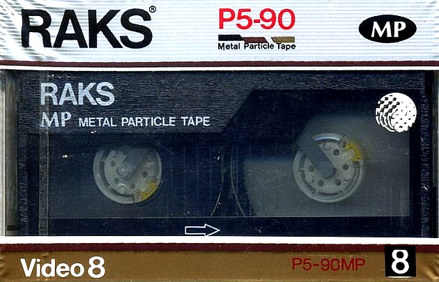 Video8, Hi8, Digital8 RAKS 90 Type IV Metal 1988 Europe