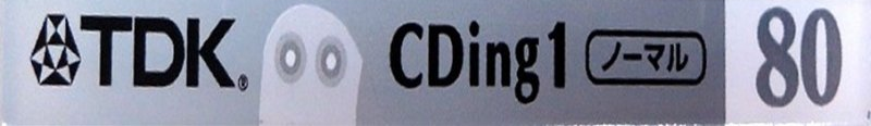 Compact Cassette TDK CDing 1 80 "CD1-80U" Type I Normal 2005 Japan