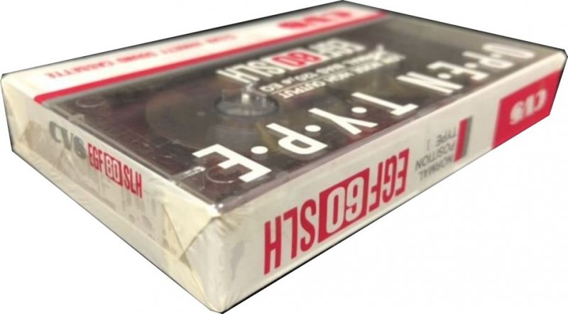 Compact Cassette CVS EGF SLH 60 Type I Normal 1985 Japan
