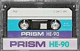 Compact Cassette Prism HE 90 Type I Normal 1987 USA