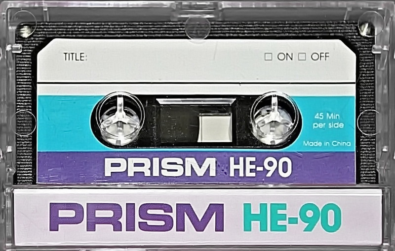 Compact Cassette: Unknown Prism -  90