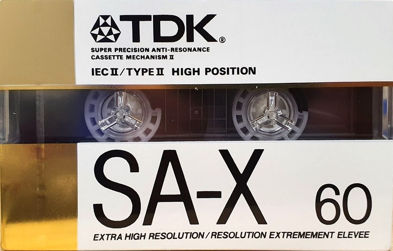 Compact Cassette: TDK  - SA-X 60