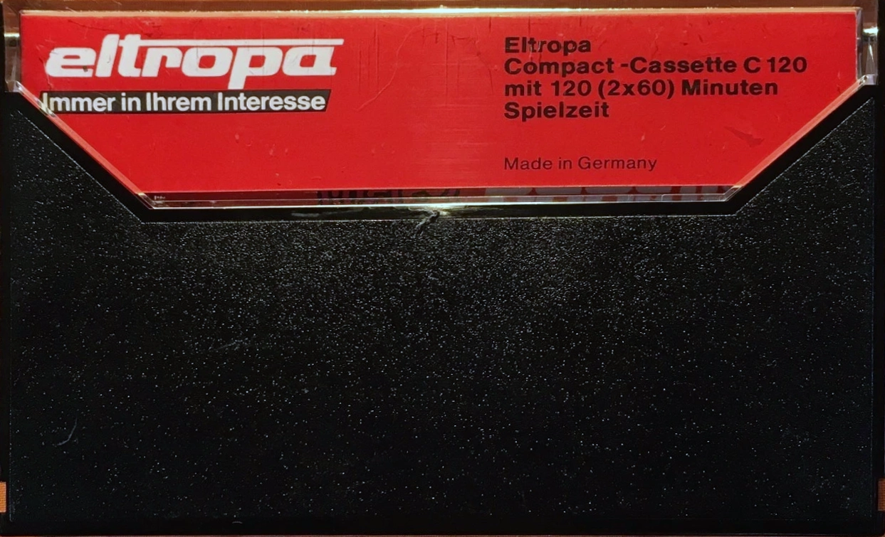 Compact Cassette Eltropa 120 Type I Normal 1979 Germany