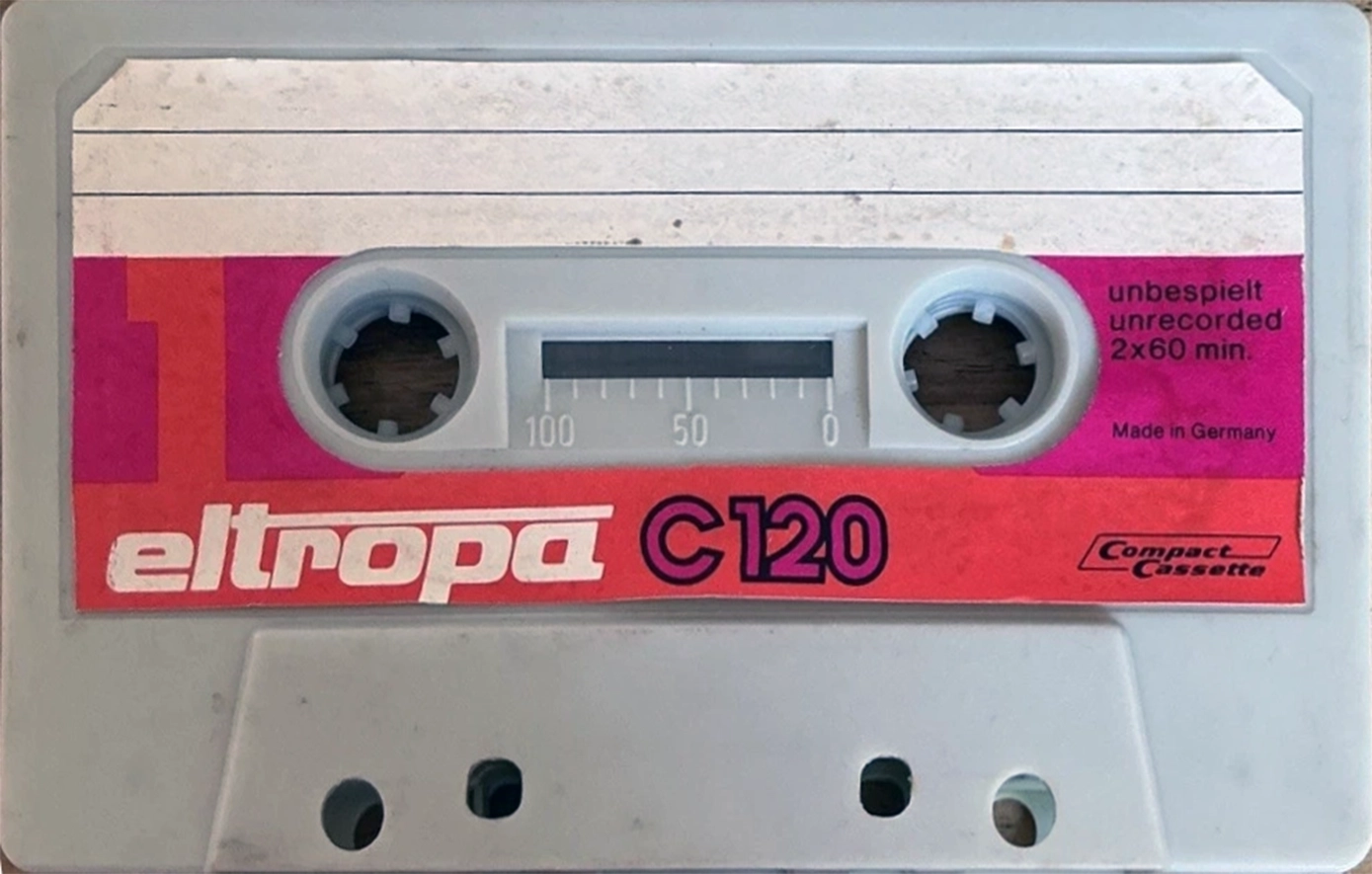 Compact Cassette Eltropa 120 Type I Normal 1979 Germany