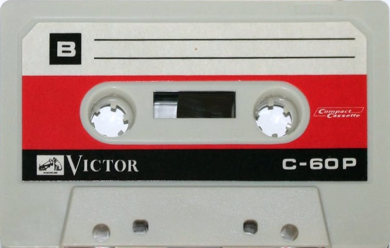 Compact Cassette Victor 60 "C-60P" Type I Normal 1972 Japan