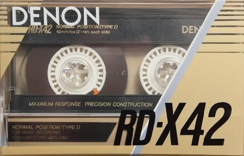 Compact Cassette: Nippon Columbia / Denon Denon - RD-X 42