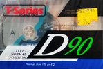 Compact Cassette T-Series D 90 Type I Normal 1994 India