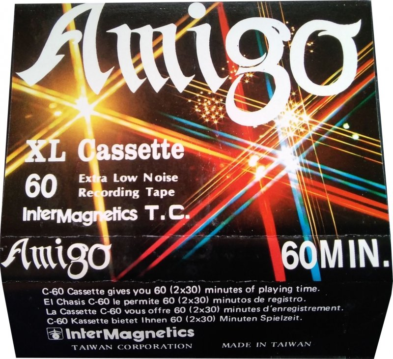 Compact Cassette Amigo 60 Type I Normal Taiwan