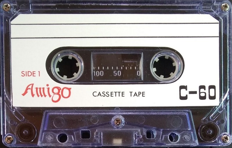 Compact Cassette Amigo 60 Type I Normal Taiwan