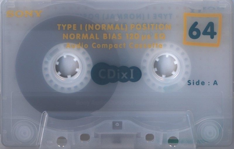 Compact Cassette: Sony  - CDix I 64