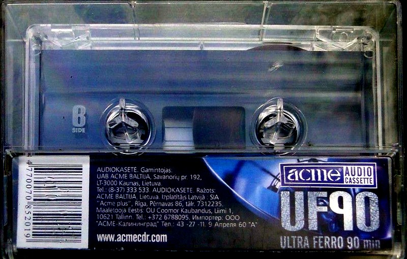 Compact Cassette: Unknown Acme - UF 90