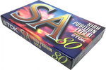 Compact Cassette TDK SA 80 "SA-80F" Type II Chrome 1994 Japan