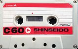 Compact Cassette Shinseido 60 Type I Normal 1984 Japan