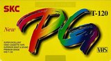 VHS, Video Home System SKC PG 120 "NewPG T-120" Type I Normal South Korea