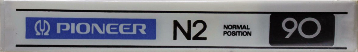 Compact Cassette Pioneer N2 90 Type I Normal 1980 Japan
