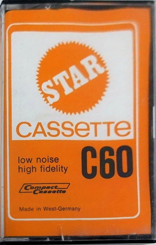 Compact Cassette Star 60 Type I Normal Europe