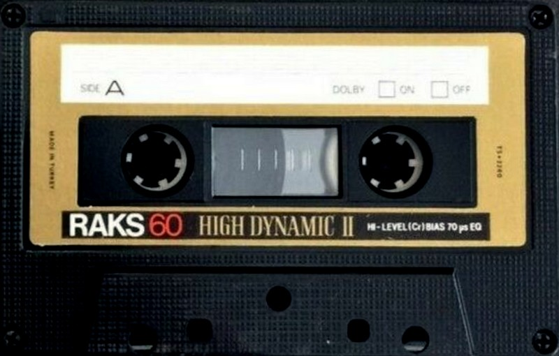 Compact Cassette: RAKS  - High Dynamic II 60