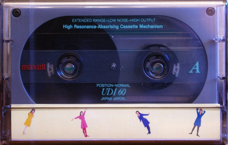 Compact Cassette Maxell UDI / UD1 60 Type I Normal Japan