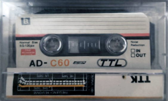 Compact Cassette TTK AD 60 Type I Normal 1984 Worldwide