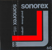 Compact Cassette Sonorex 60 "Cobalt Energized" Type I Normal 1984 Unknown Country