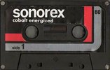Compact Cassette Sonorex 60 "Cobalt Energized" Type I Normal 1984 Unknown Country