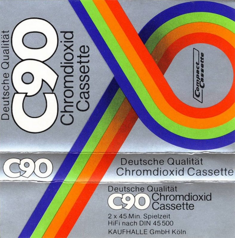 Compact Cassette No Name 90 Type II Chrome Europe