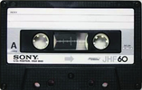 Compact Cassette Sony JHF 60 Type II Chrome 1978 Japan