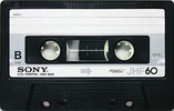 Compact Cassette Sony JHF 60 Type II Chrome 1978 Japan